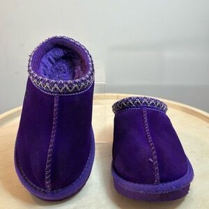 UGG Kids Purple Tasman Comfy. Mules Size 5